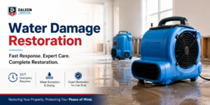water damage restoration