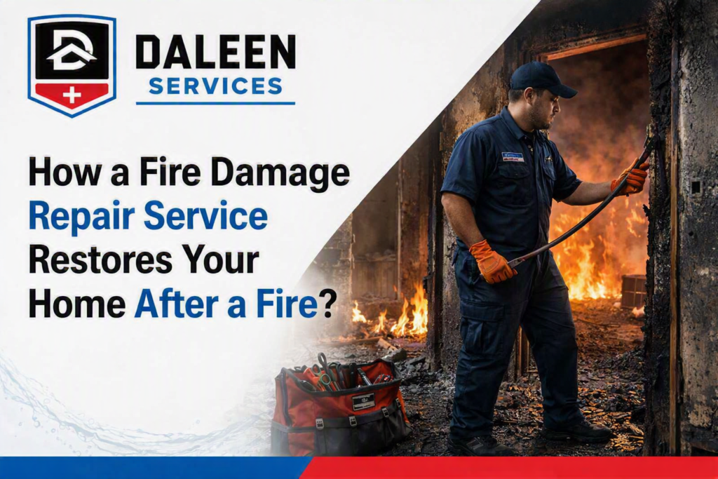 fire damage repair